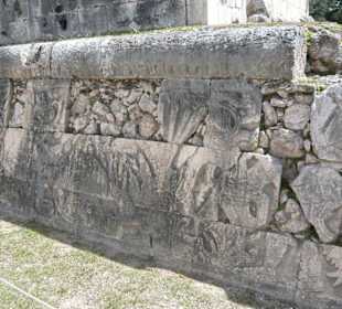 Die Ruinen von Chichen Itza
