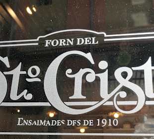 Das Café Horno Santo Cristo (Nähe Plaça Major)