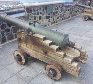 Kanone auf der Festung