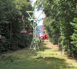 Unterwegs mit der Niederwald-Seilbahn