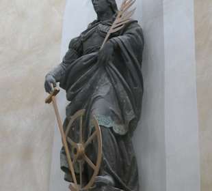 Bei der Wallonerkirche von Magdeburg