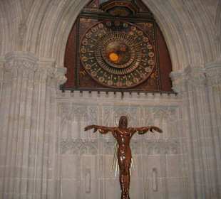 Kathedrale, astronomische Uhr