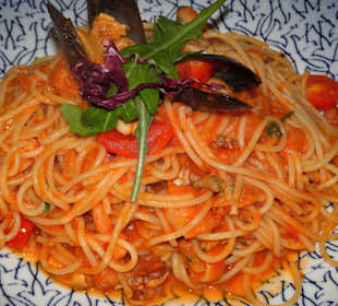 Spaghetti Marina im Ristorante Bellini