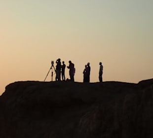 Vermessungsbeamte bei der Arbeit