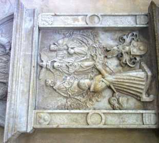 Grabplatten fränk. Adel