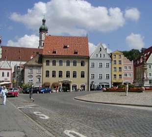 Hauptplatz im Altstadtkern