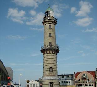Blick auf den alten Leuchtturm