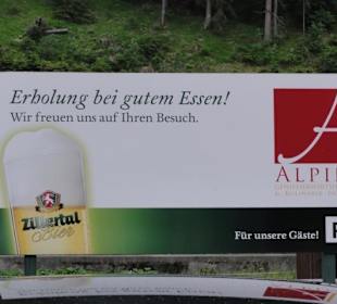 Erholung bei gutem Essen