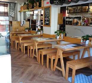 Restaurant in der Markthalle