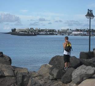 Strandpromenade von Playa Blanca