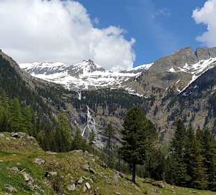 Blick von der Hütte