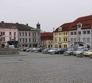 Klatovy - der Marktplatz