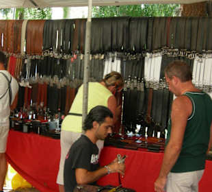 Marchand de ceinture et de jeans