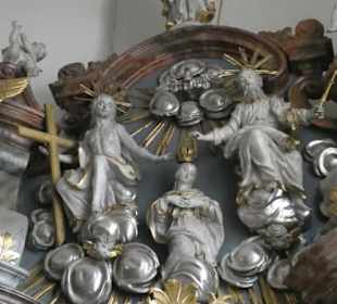 Rechter Seitenaltar Kirche St. Laurentius Nordheim