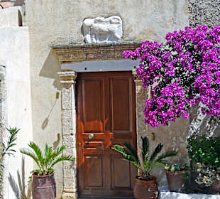 Venezianischer Löwe über der Tür