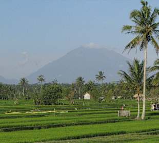 Aussicht auf den Gunung Agung Vulkan 3142m