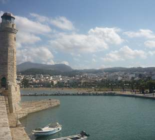 In Rethymno Hafen / Leuchtturm