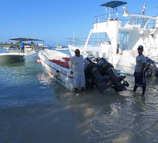 Unser Speedboot der Saone Tour