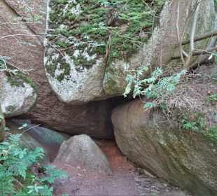 Rundgang durch das Felsenlabyrinth Luisenburg