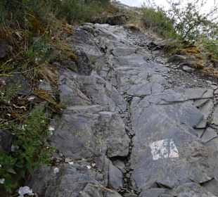 Dann mal los zu Fuß hoch