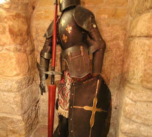 Ritter im Gewölbekeller