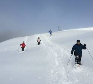 Auf Schneeschuhtour