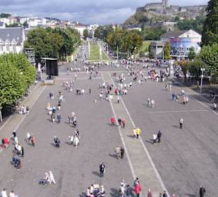 Blick übder die Esplanade