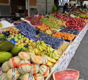 Impressionen vom Meraner Freitagsmarkt
