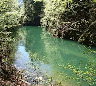 Bei der Klause der Stausee