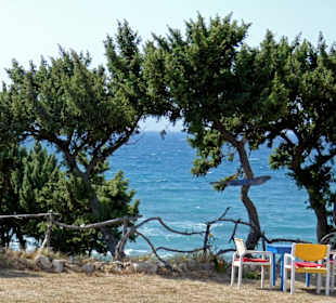 Plätze direkt am Meer