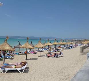 Playa de Palma am Vormittag