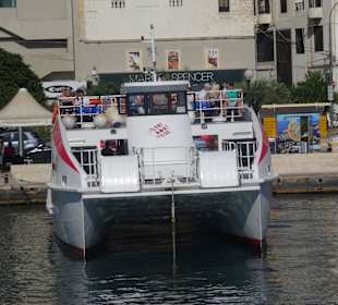 Am Pier von Sliema