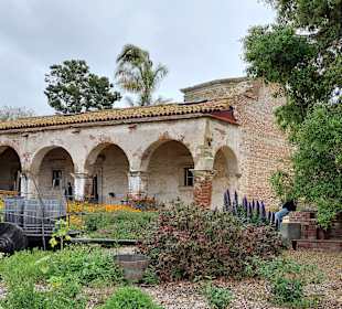 Garten innerhalb der Mission 