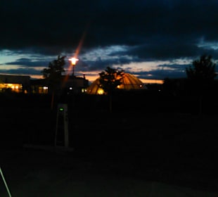 Frankentherme am Abend