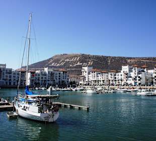 Toller Bild von Cafe auf die Kasbah