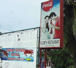 Ein Schild steht selten allein