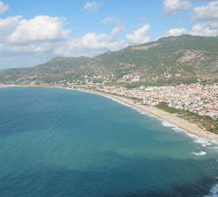 Blick zum Kleopatrastrand