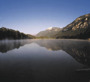 Morgensonne am Reintalersee