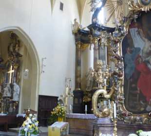 In der katholischen Kirche von Gerolzhofen
