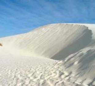 White Sands Sanddüne