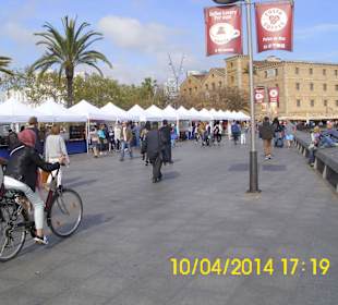 Der Hafen von Barcelona