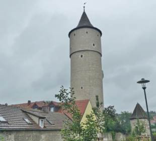 Entlang der Stadtbefestigung Ochsenfurts