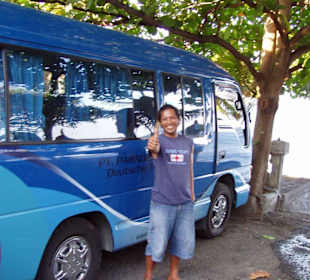 Ruslan mit Divemobil