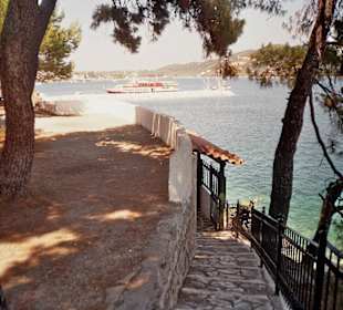 Aussichtspunkt von Skiathos Stadt