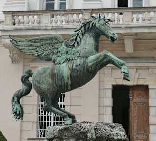 Das geflügelte Pferd im Mirabellgarten