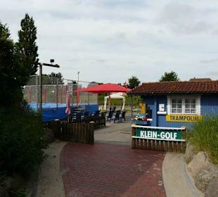 Shops and Restaurants at Sea Front in Dahme