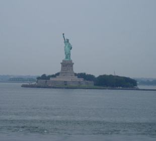 Blick zur Freiheitsstatue