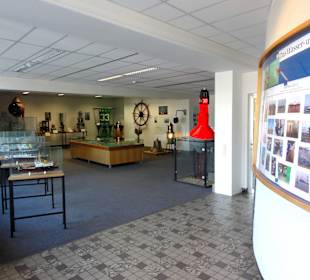 Ausstellung im Erdgeschoss des Radarturmes