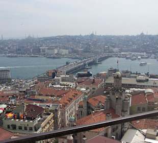 Der Rundumblick vom Galataturm
