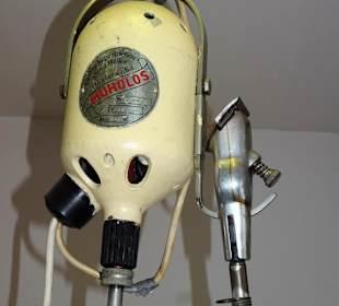 Im alten Friseur-Salon des Industriemuseums